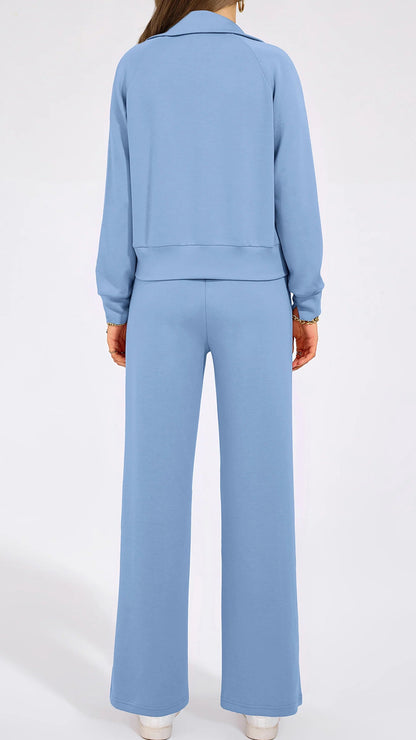 Relaxed two-piece set