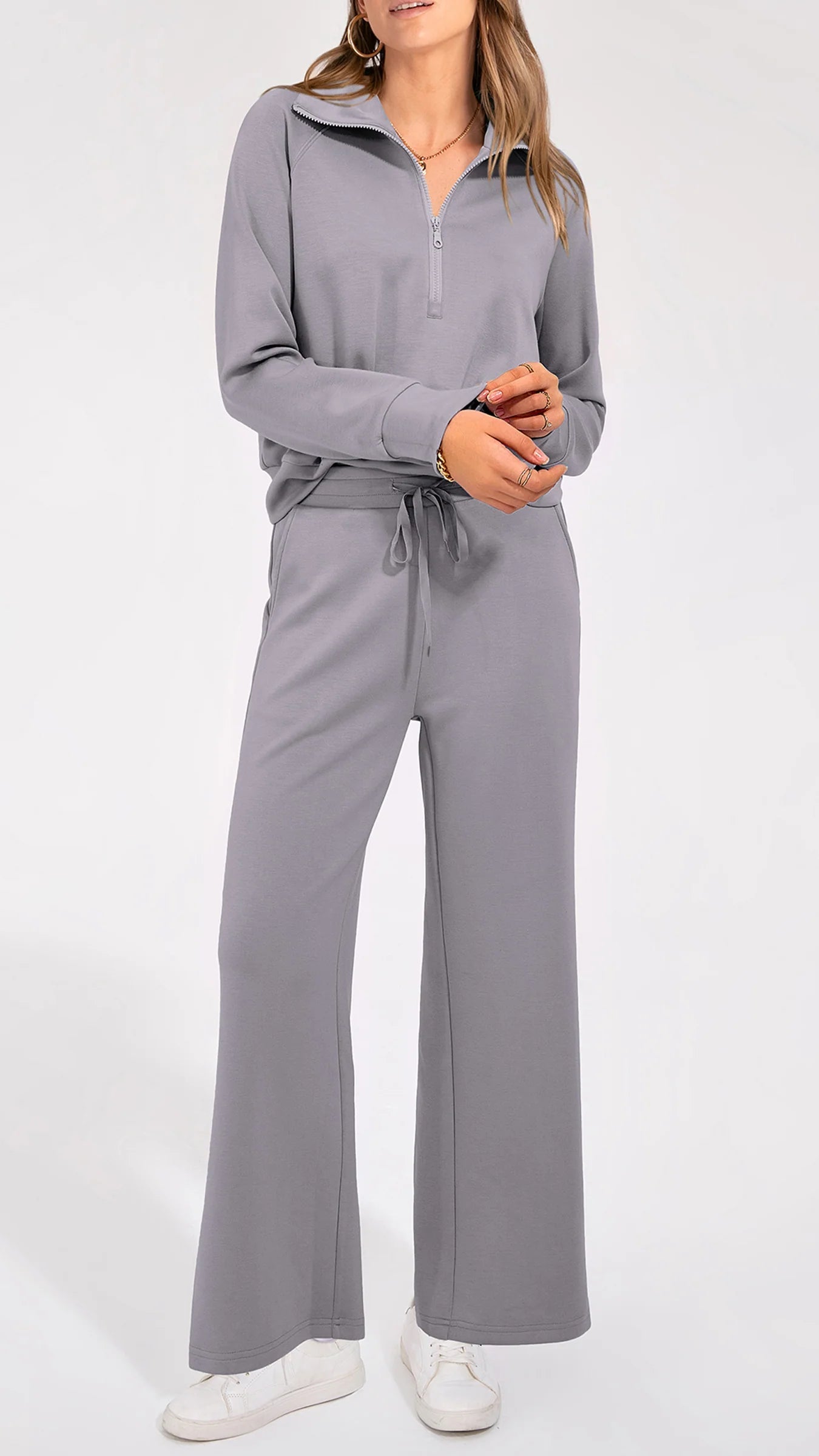 Relaxed two-piece set