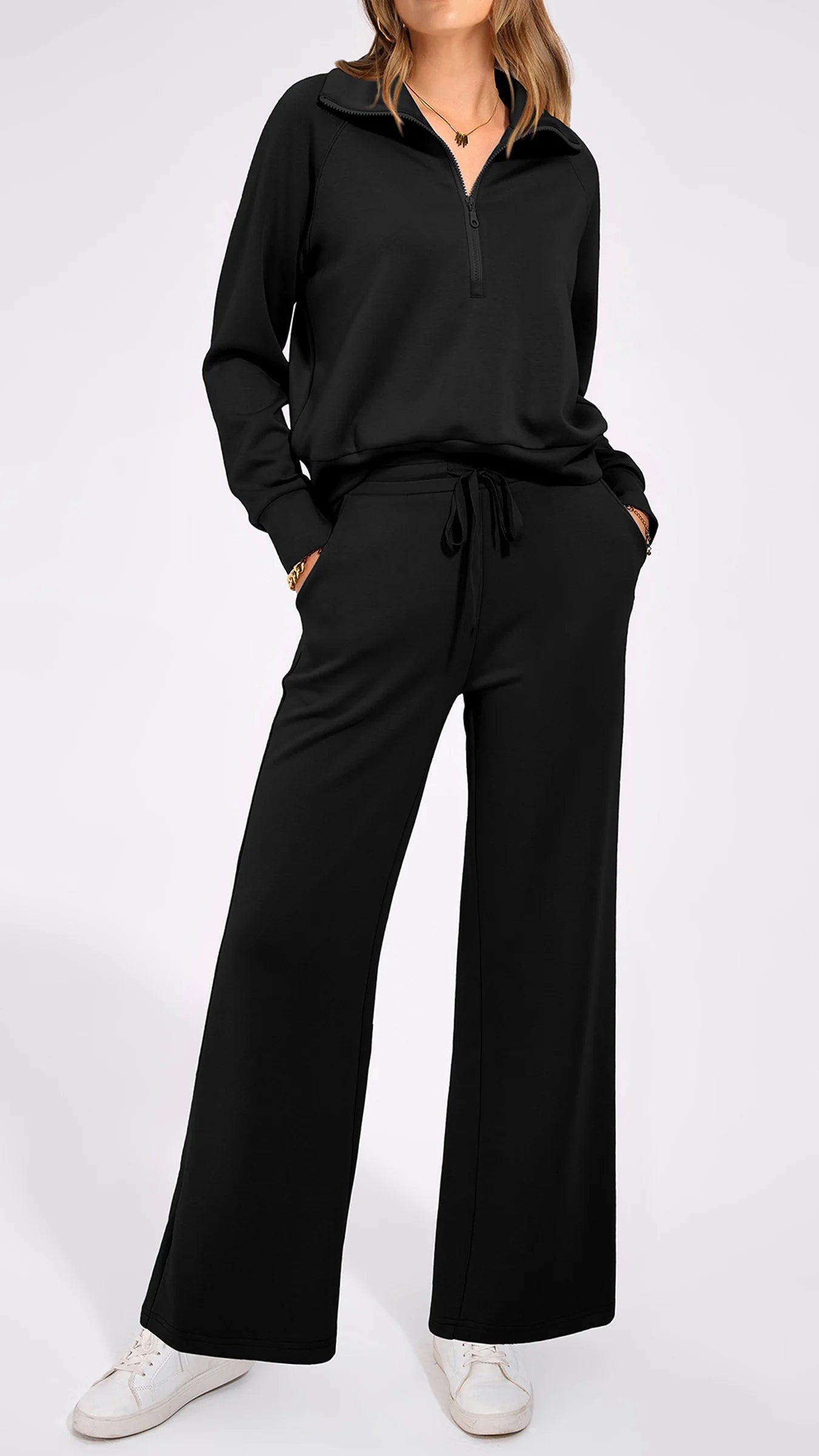 Relaxed two-piece set