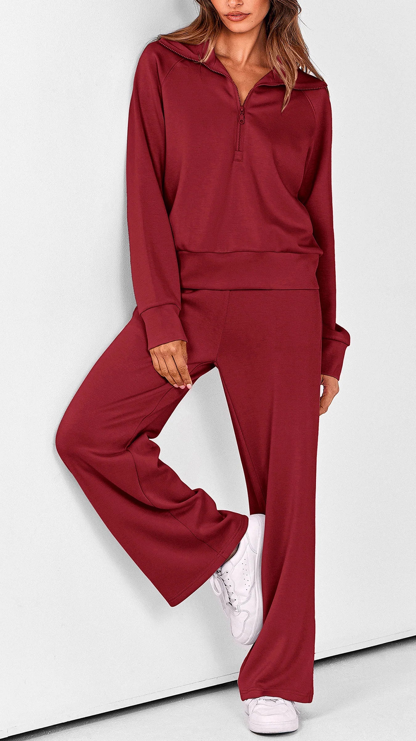 Relaxed two-piece set