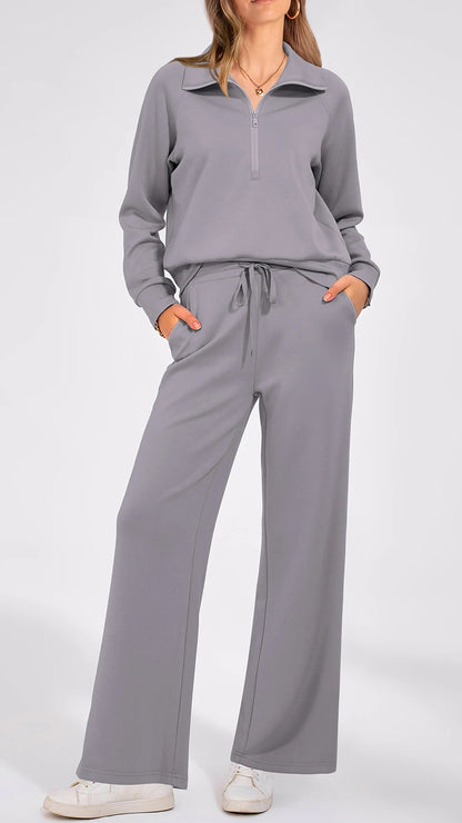 Relaxed two-piece set