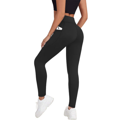 High-waisted yoga pants