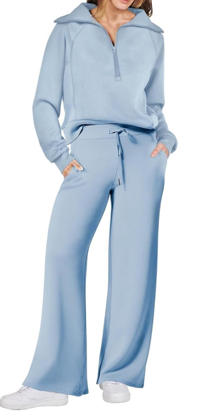 Relaxed two-piece set