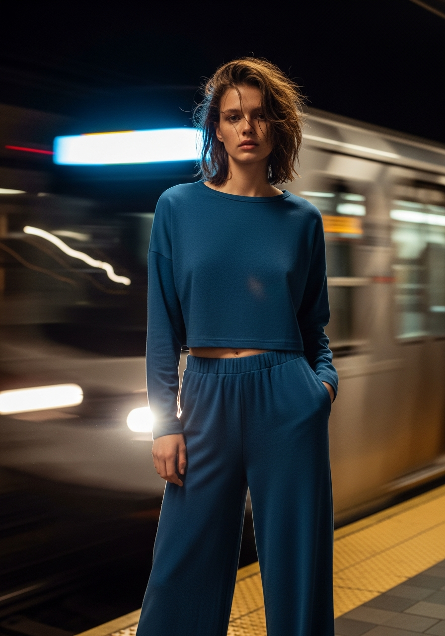 Relax Two-Piece Set - Blue